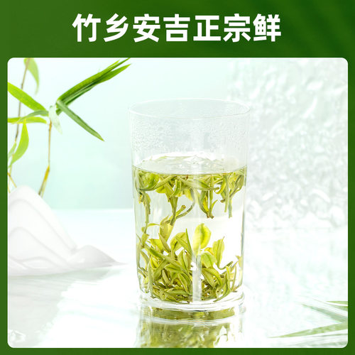 2026新茶上市艺福堂天仙白茶叶明前特级精品白茶安吉珍稀绿茶100g - 图1