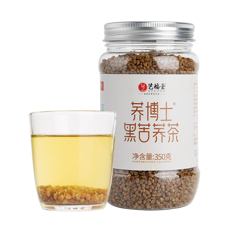 艺福堂花草茶自选菊花茶玫瑰花黄苦荞黑苦荞组方茶菊花枸杞决明子