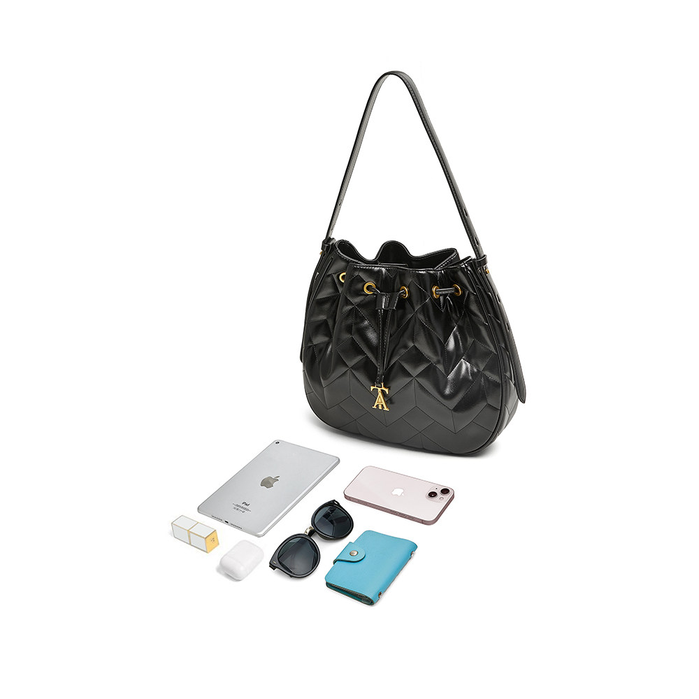 TATA菱格气质手提包女包包托特包单肩包2025春季新款X3425AX5,淘宝优惠券,粉丝福利购,淘宝优惠卷