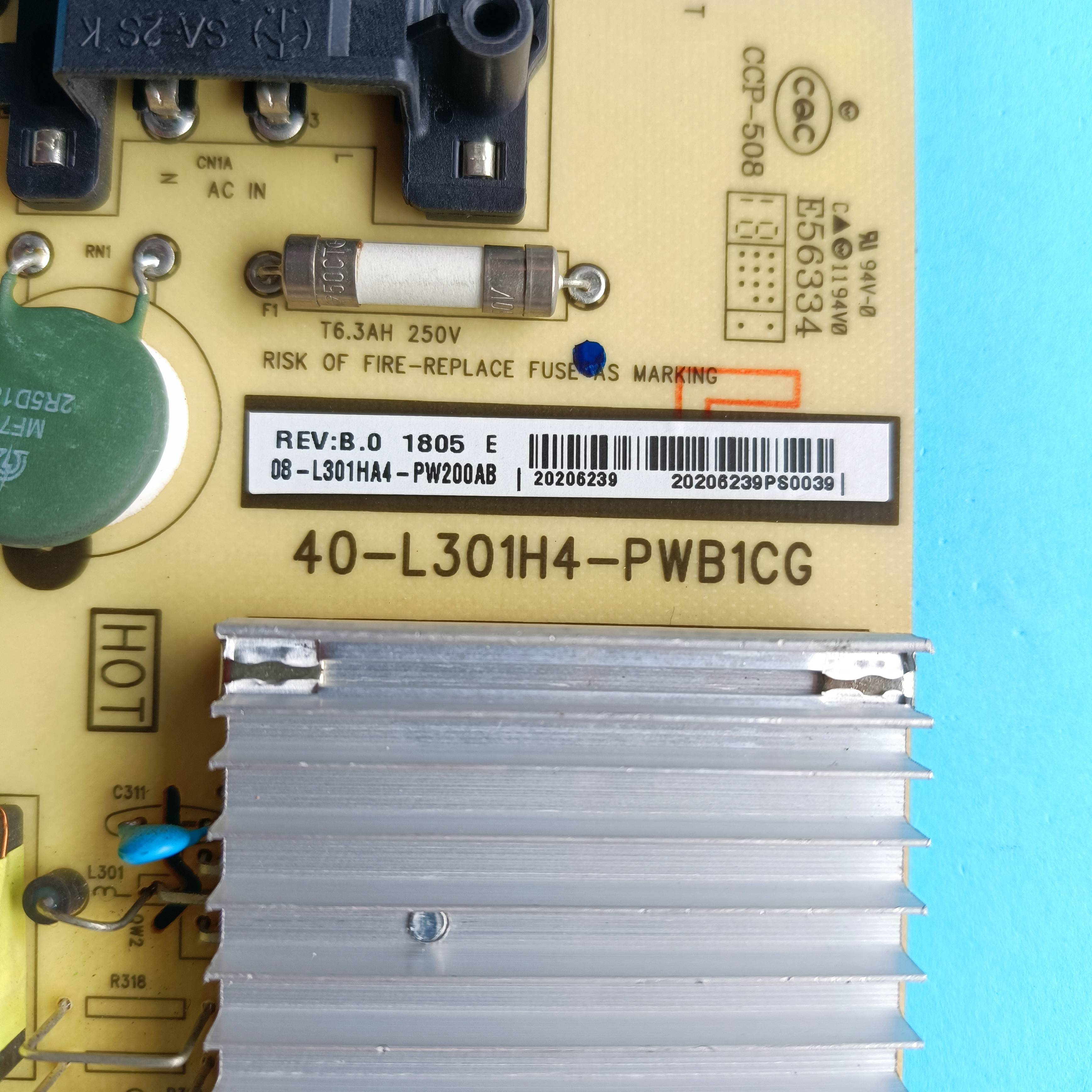 原装TCL L65P2 65A730U L65E5800A-UD电源板配件40-L301H4-PWB1CG - 图0