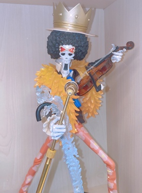 电镀骷髅吉他小提琴乐器模型