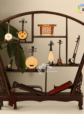 古筝模型相框礼物摆件