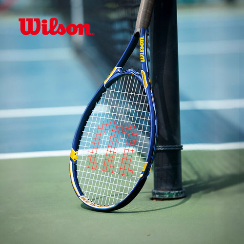 Wilson威尔胜单人初学网球拍轻巧减震大拍面男女大学生单人训练器 - 图2