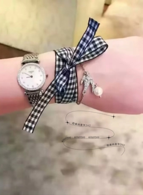 通体925银进口施家钻蝴蝶燕子花朵珍珠女士时尚两用项链choker