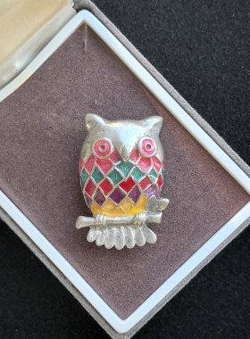 中古动物胸针趣味动物胸针中古Vintage