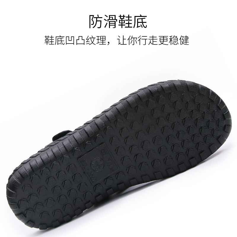 不一样鞋类专营店回力凉鞋男夏季休闲防滑耐磨学生包头潮流韩版外穿沙滩鞋凉拖鞋3