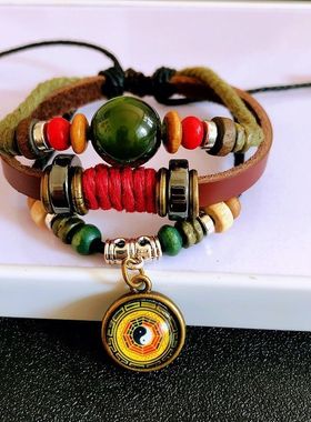 陌上花太极八卦原创设计手链