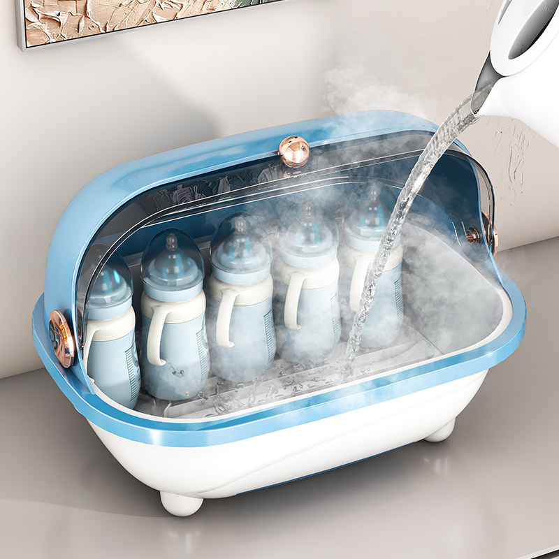 奶瓶收纳箱小型宝宝辅食工具收纳柜沥水架防尘带盖婴儿餐具收纳盒,淘宝优惠券,粉丝福利购,淘宝优惠卷