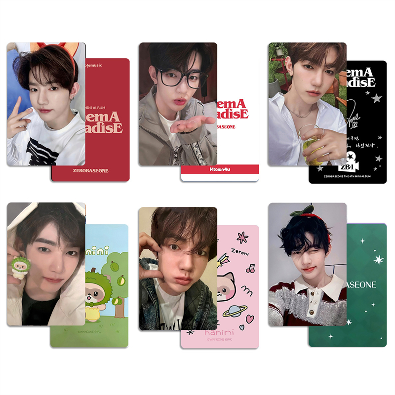 ZB1章昊小卡 Cinema paradise特典卡周边小卡HANINI明信片随机卡 - 图0