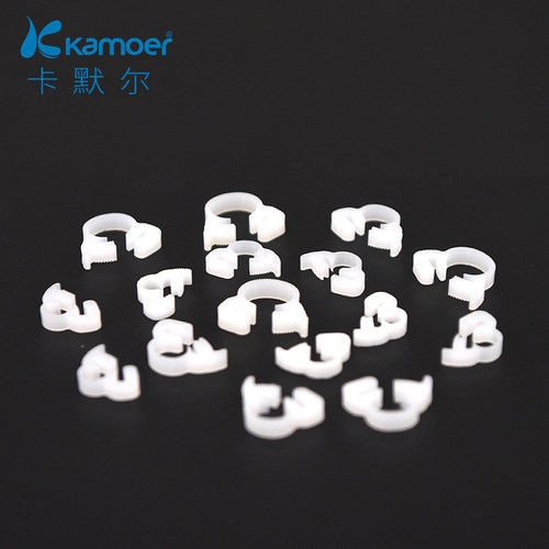 喉箍塑料卡箍水管夹 管夹卡夹抱箍管子固定卡子 微型卡扣小软管夹 - 图1