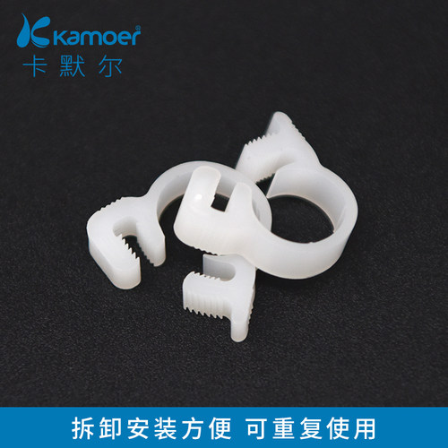 喉箍塑料卡箍水管夹 管夹卡夹抱箍管子固定卡子 微型卡扣小软管夹 - 图0