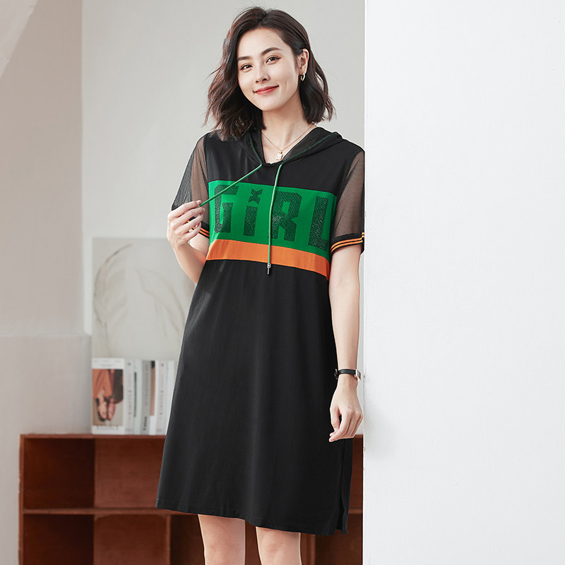 简涵大码女装夏装新款高端连衣裙 简涵大码女装