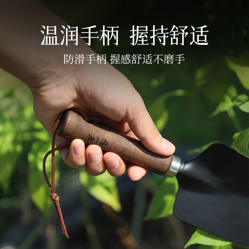 张小泉园艺三件套小铲子耙松土花园种花户外挖土除草盆栽绿植工具,淘宝优惠券,粉丝福利购,淘宝优惠卷