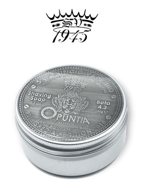 意大利SV1945仙人掌剃须皂150g 软化胡须起泡沫硬皂 修面刮胡滋养