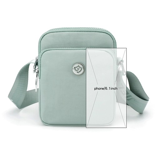 Небольшая сумка, сумка через плечо, маленький нейлоновый шоппер, ткань оксфорд