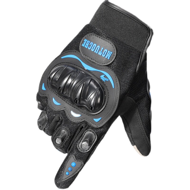 Men's summer full-finger motorcycle riding gloves anti-slip