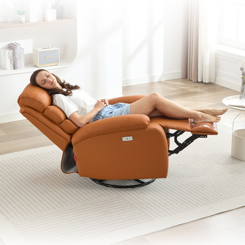 头等太空舱沙发单人可躺摇转椅子猫抓皮多功能午休客厅小户型沙发,淘宝优惠券,粉丝福利购,淘宝优惠卷