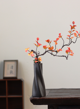 现代简约陶瓷花瓶轻奢高级感插花创意摆件玄关客厅电视柜家居装饰