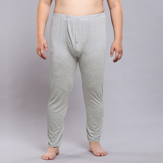 Thin model modal long pants cat man