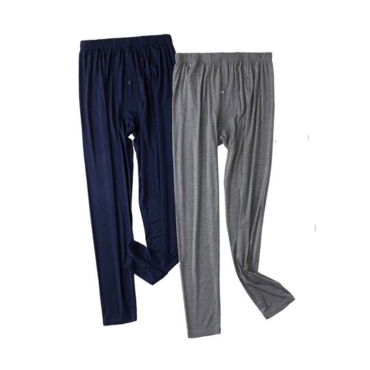 Thin model modal long pants cat man