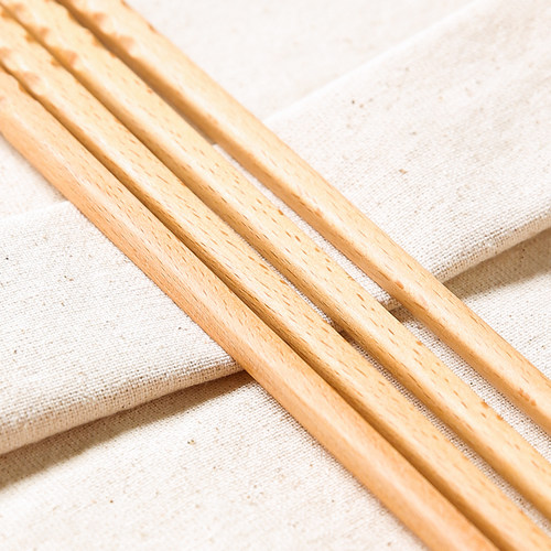 川岛屋厨房专用加长筷子油炸耐高温防滑火锅筷煮面捞面炸油条木筷 - 图3