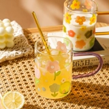 Стеклянный высококачественный милый бокал, коллекция 2021, изысканный стиль