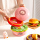 Kawashimaya&lulu pig burger tableware birthday gift