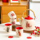 Kawashimaya Newly Wedding Engagement Gift Teapot Set