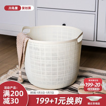 Sichuan Island House Dirty Laundry Basket Dirty Laundry Basket Dirty Laundry Basket Domestic Toilet Bathroom Release Dirty Laundry God Instrumental Barrel Containing Basket