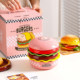 Kawashimaya&lulu pig burger tableware birthday gift