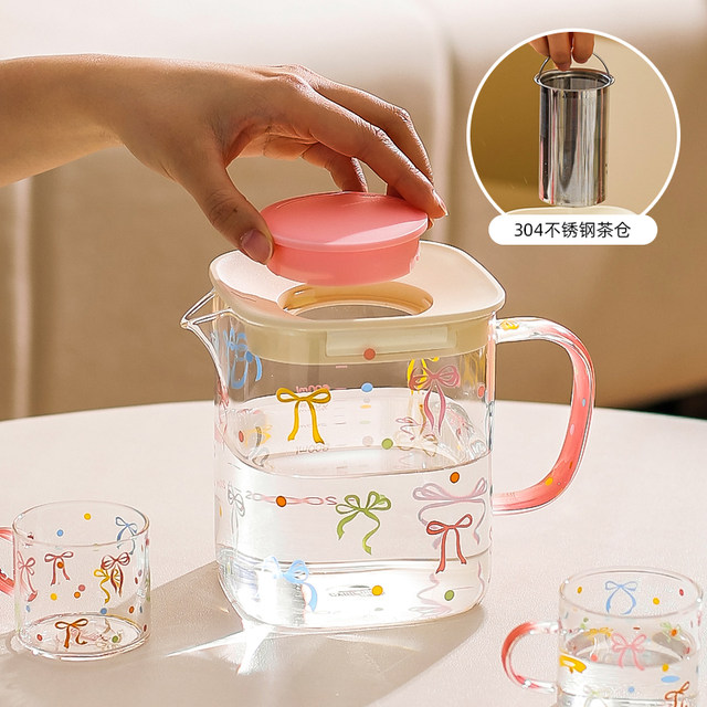 Kawashimaya cold water kettle cold water kettle household glass heat-resistant