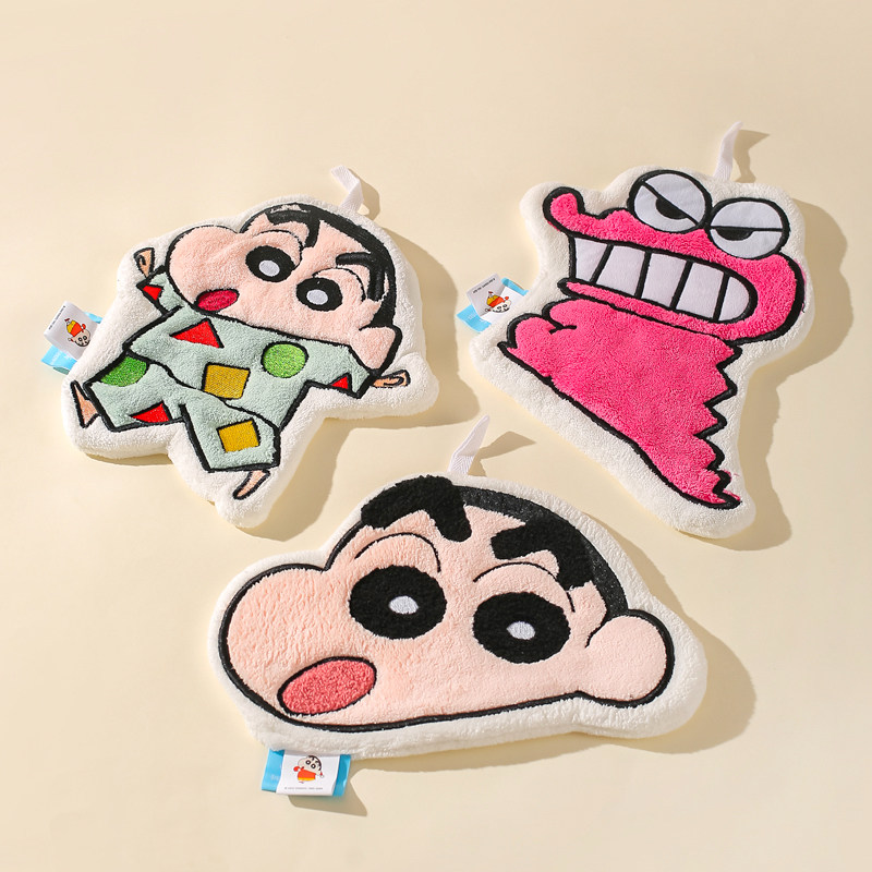 川岛屋蜡笔小新厨房擦手巾挂式可爱毛巾吸水加厚抹布擦手布干手巾,淘宝优惠券,粉丝福利购,淘宝优惠卷