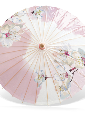 油纸伞防雨防晒男女古风汉服舞蹈演出道具复古吊顶装饰实用樱花舞