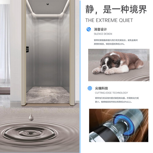 杭州西奥电梯 别墅梯家用梯 三层四层五层小型复式观光电梯 定制 - 图1