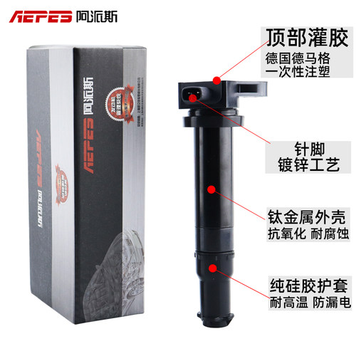 现代伊兰特点火线圈起亚赛拉图k2悦动福瑞迪瑞纳朗动高压包阿派斯 - 图3