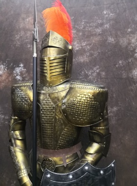 金属镇宅中世纪落地摆件