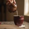 Yinchuantang antique Japanese teapot Kung Fu tea set Literary home use Jijifeng small pot ball hole filtering firewood water kettle