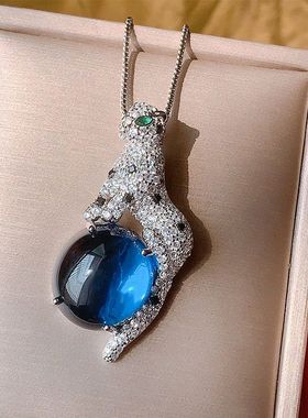 欧美风潮个性时尚925纯银镀项链