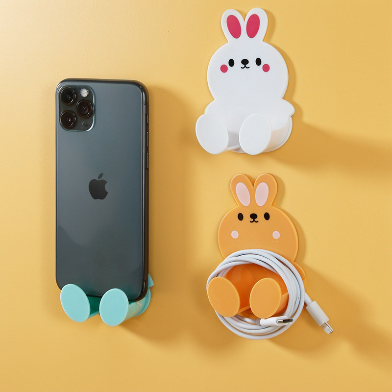 卡通免打孔插头挂钩插头插座小兔插头收纳挂钩固定器无痕背胶,淘宝优惠券,粉丝福利购,淘宝优惠卷