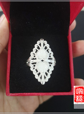 凉山心相印纯手工少数民族风戒指