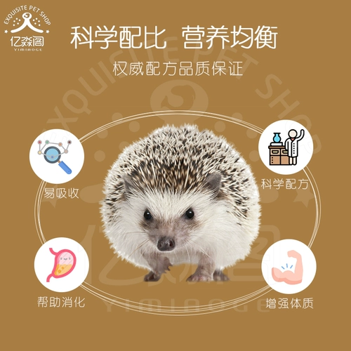 Deluxe Hedgehog Grain Foods Food Main Grain Staifted African Mini Hedgehog Products Synthetic 350G