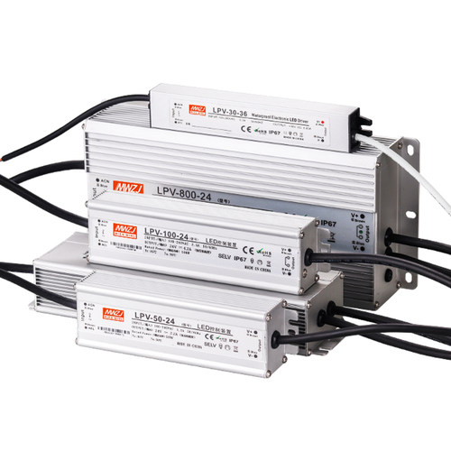 220V转12V5A防水开关电源 10W80W200W300W400W500W600W户外IP67 - 图3