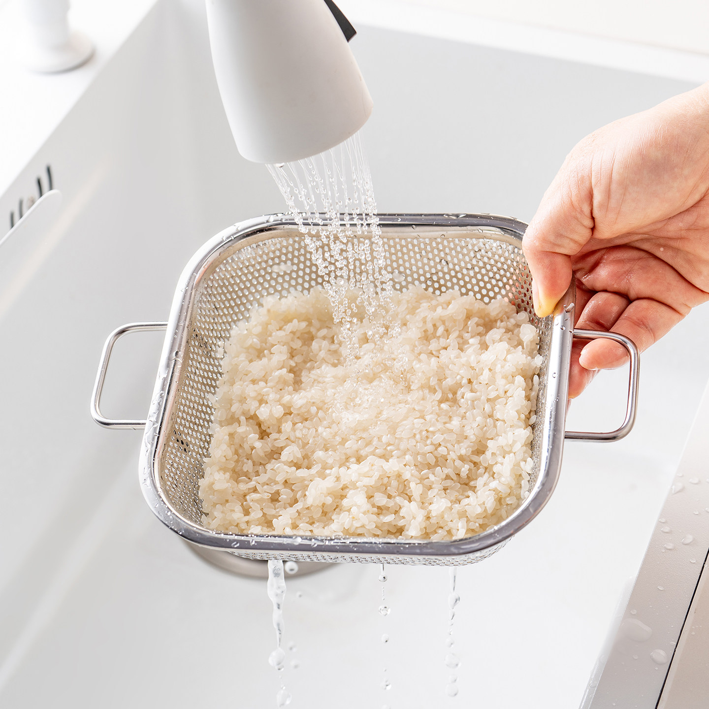 onlycook 厨房双耳方形滤水盆304不锈钢洗菜盆沥水篮洗米筛滤网,淘宝优惠券,粉丝福利购,淘宝优惠卷