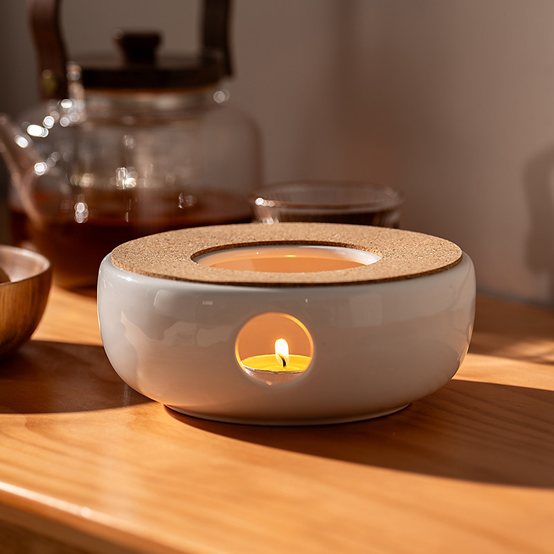 onlycook 陶瓷温茶炉蜡烛加热保温底座花茶壶烛台煮茶器围炉煮茶,淘宝优惠券,粉丝福利购,淘宝优惠卷