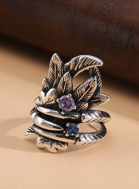 男女款纯银原创设计新款推荐戒指