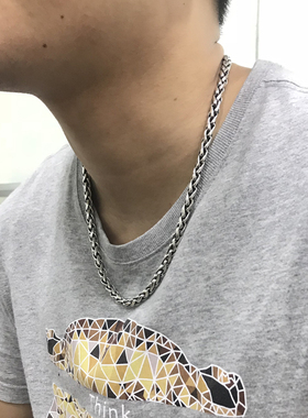特价s925潮流麻绳男朋友马鞭链