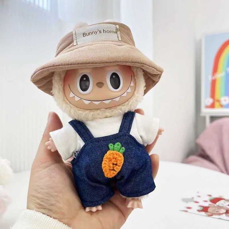 17cm Cute  Plush Doll'S Clothes Outfit Accessories For Korea - 图1