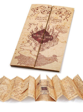 Potter Magic School The Marauder's Map Movie of Wizarding Wo