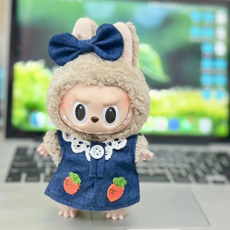 17cm Cute  Plush Doll'S Clothes Outfit Accessories For Korea - 图2