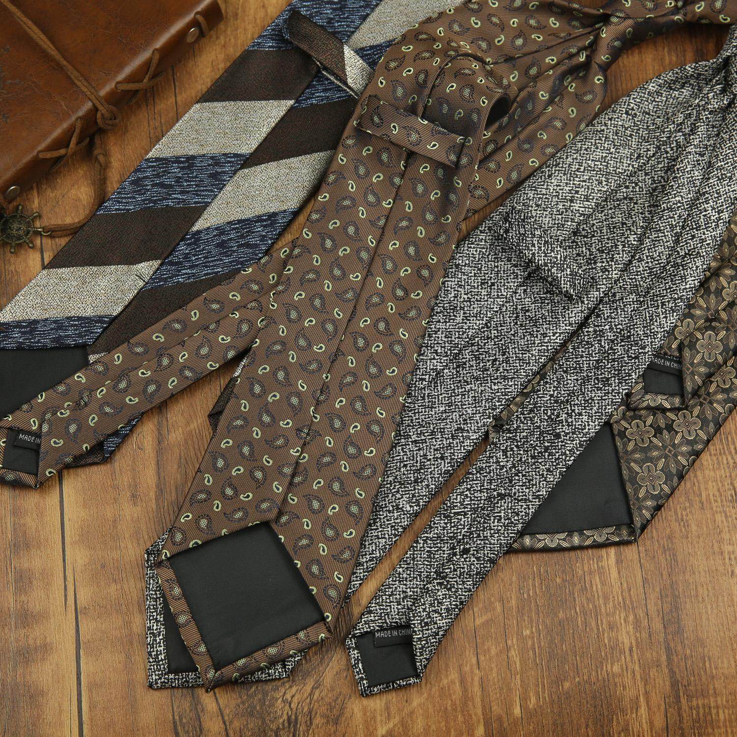 男性复古8CM领带正装商务休闲时尚男士西装店配饰腰果碎花条纹款,淘宝优惠券,粉丝福利购,淘宝优惠卷